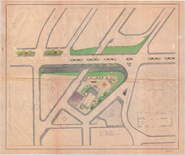 Projeto de urbanização de área destinada para Praça - Largo Correio Riograndense