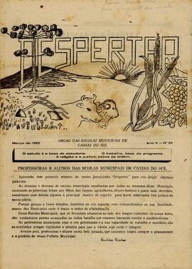 Jornal Despertar - Março 1952