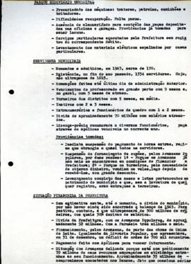 Relatório apresentado pelo Prefeito Municipal de Caxias do Sul - 1962-1963