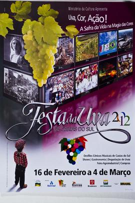 Cartaz da Festa da Uva 2012