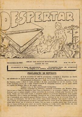 Jornal Despertar - Novembro 1952