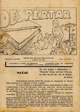 Jornal Despertar - Dezembro 1952