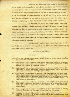 Relatório apresentado pelo Prefeito Municipal de Caxias do Sul - 1964