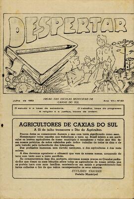 Jornal Despertar - Julho 1953