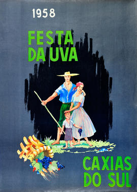 Cartaz da Festa da Uva 1958_2