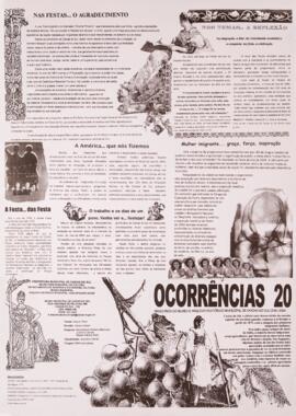 Ocorrências nº 20 - Festa da Uva