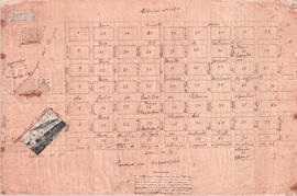 Planta do perímetro urbano da sede da antiga Colônia Caxias