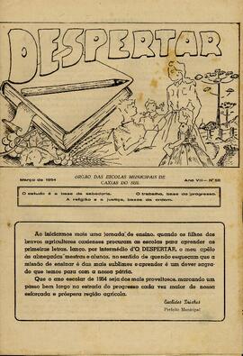 Jornal Despertar - Março 1954