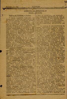 Jornal Despertar - Novembro 1947