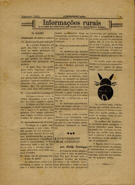 Jornal Despertar - Agosto 1950