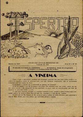 Jornal Despertar - Março 1951