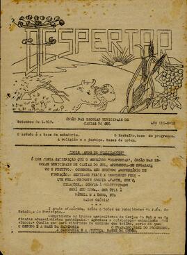 Jornal Despertar - Setembro 1949