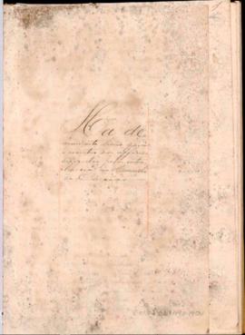 Livro de registro de correspondência expedida pela Intendência Municipal para o Conselho Municipal de Caxias