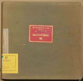 Livro de registro de Imposto sobre Indústrias e Profissões