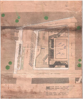 Croqui de Praça do Cemitério Público Municipal