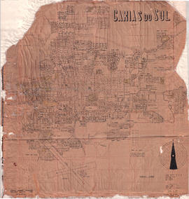 Planta do perímetro urbano de Caxias do Sul do Sul