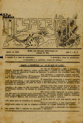 Jornal Despertar - Abril 1948