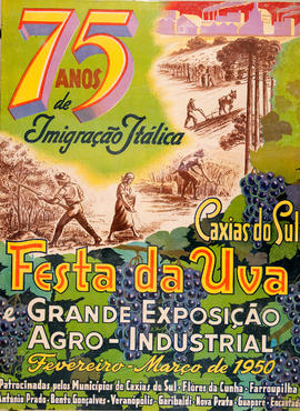 Cartaz da Festa da Uva 1950_2