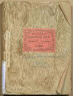 Livro de registro de Imposto sobre Indústrias e Profissões