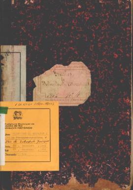 Livro de registro de atos e decretos municipais