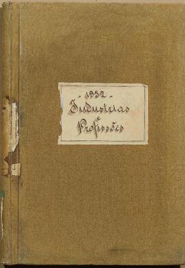 Livro de registro de Imposto sobre Indústrias e Profissões