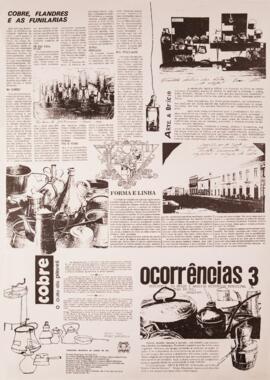 Ocorrências nº 3 - Cobre, funilaria