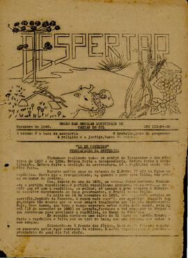 Jornal Despertar - Novembro 1949