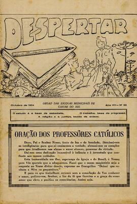 Jornal Despertar - Outubro 1954
