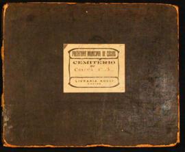 Livro de Registro de Sepultamentos