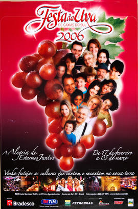 Cartaz da Festa da Uva 2006