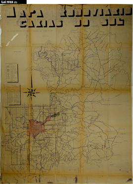 Mapa rodoviário de Caxias do Sul