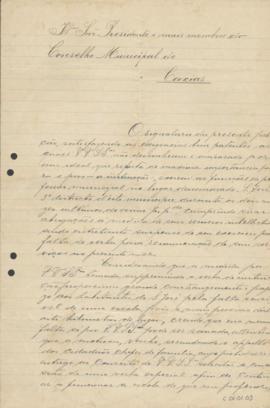 Requerimentos - Conselho Municipal