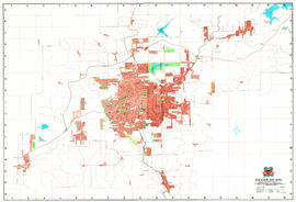 Planta da área urbana de Caxias do Sul e área de expansão urbana