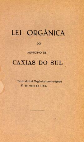 Lei Orgânica do Município