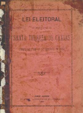 Livro de registro do Decreto nº 19 de 30 de outubro de 1894