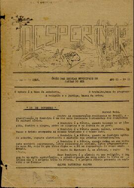 Jornal Despertar - Novembro 1948