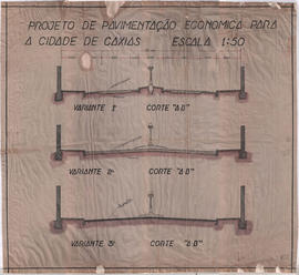 Projeto de pavimentação econômica para a cidade de Caxias