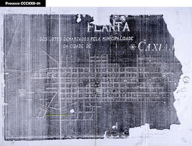 Planta da área urbana de Caxias do Sul