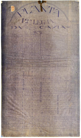 Planta da Décima Segunda Légua da Colônia Caxias